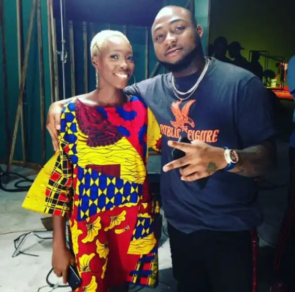 Nigerian Model With Tribal Marks, Adetutu Alabi Meets Davido